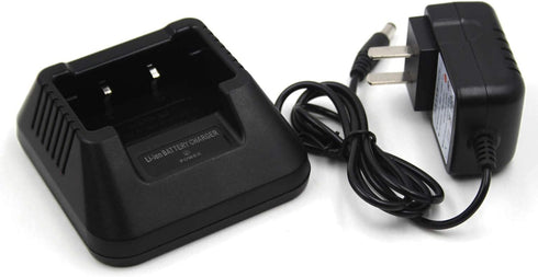 UV-5R BF-F8H Charger, More USB Cable Charger with Indicator Light for Two Way Radio UV-5R Series DM-5R by Tenway