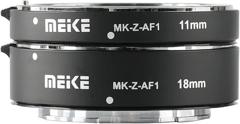MEKE MK-Z-AF1 Full Frame Macro Metal AF Auto Focus Extension Tube Adapter Kit for Nikon Z Series Cameras