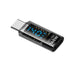 USB C Adapter, 140W Type C Female to Male Extension with Digital LED Display for iPhone 15/Plus/Pro/Pro Max