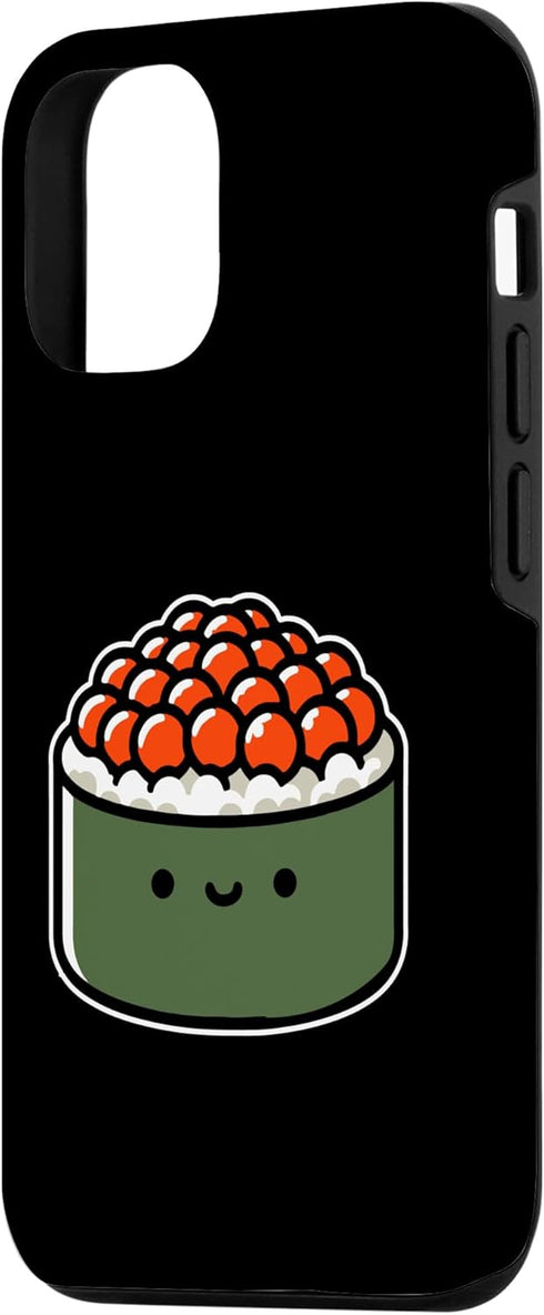 Funny Gunkan Salmon Roe Sushi Gift for Men & Women 15 iPhone Gunkan Salmon Roe Anime - Cute Kawaii Food Japanese Sushi