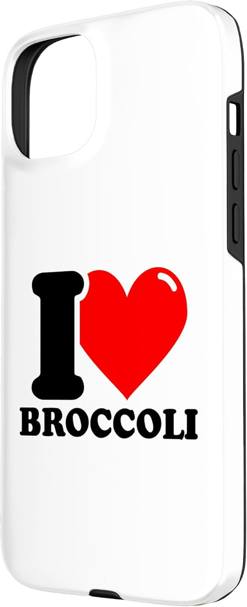 I heart Broccoli 15 I Love Broccoli Case for iPhone Plus