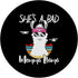 She's a Bad Momma Llama Vintage Mom Gift PopSockets Standard PopGrip