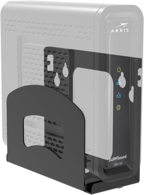 Adjustable Wall Mount for Small Wide Devices, Cable Box Mount for Streaming Media Devices, DVD Players and Boxes