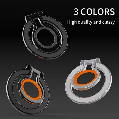 NTidea 360 16/15/14/13/12/11 Thin Fit for MagSafe Phone Grip Ring Holder Rotation Ring Compatible with Popsocket