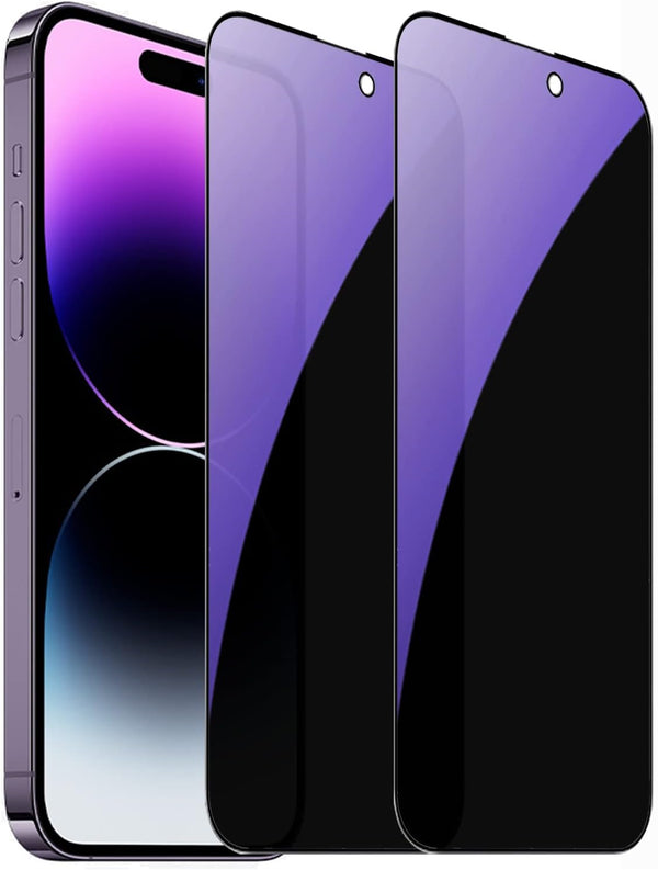 2 PCS Anti-Blue Privacy Tempered Glass