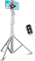 SENSYNE 67" Phone Tripod & Selfie Stick, Extendable iPhone Tripod Stand with Wireless