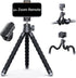 LenTok Flexible Phone Tripod with Zoom Wireless Remote for iPhone Video Recording, Mini