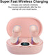 Acuvar Fully Wireless Bluetooth 5.0 Earbud Headphones, Rechargeable iPX4 Water & Sweat Proof w/ Microphone, Touch