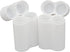 Slimline 18650 Battery Case, Soft Durable Material - Pack of 2 (Holds 2 Batteries)