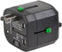 Monoprice Compact Cube Universal Travel Adapter, Supports International Power Outlets in Black