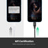 UGREEN Lightning to 3.5mm Headphone Adapter, MFi Certified, Compatible with iPhone 14 Pro Max/14 Plus/13/12/11/SE,