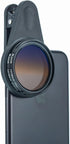 Kase 41mm Magnetic Cell Phone Lens CPL Filter Kit, Includes Circular Polarizer, Soft Graduated ND1.2 Filter, Lens Clip