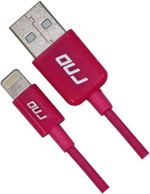 RND Apple Certified Lightning to USB Cable, 1.5FT, for iPhone, iPad, iPod, Pink