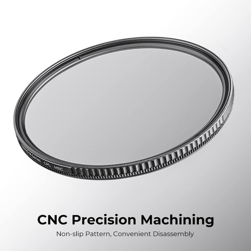 K&F Concept 52mm Circular Polarizer Filter, Super Slim High Definition CPL Lens Filter, 28 Multi-Layer Coated (Nano-X
