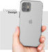 Encased X-Clip Designed for iPhone 12 Mini, Clear Case with Belt Holster