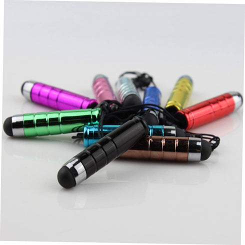 HOMSFOU Stylus Pencil with Brush, Headphone Jack Mobile Phone Accessory, Anti-Plug Attachment for Cell Phones