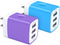 HOOTEK USB Charger Plug, 2Pack 3.1A Multi Port Wall Charge Adapter for iPhone 16e/16/15/14/13 Pro Max/12/XS/X iPad
