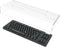 Geekria Tenkeyless TKL Keyboard Dust Cover, Clear Acrylic Keypads Cover for 80% Compact 87 Key Mechanical Gaming