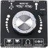 ZK-502M 50W+50W 2.0 12V 502M Bluetooth-Compatible Amplifier Mini Stereo Dual Channel AMP Power Output DC AUX USB Input