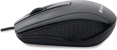 Verbatim Universal Wired Optical Mouse - Black