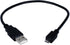 QVS USB Cable, 1 Ft, Black (CC2218C-01)