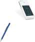 BoxWave Stylus Pen for Clover Flex - FineTouch Capacitive Stylus, Super Precise, Lunar Blue