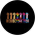We Rise Together Black LGBT Raised Fist - Pride Equality Gift PopSockets Swappable PopGrip