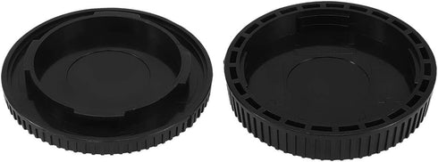 Haoge Camera Body Cap and Rear Lens Cap Cover Kit for Nikon Z Mount Camera Lens Z7II Z6II Z50 Z6 Z7 Replaces LF-N1 BF-N1