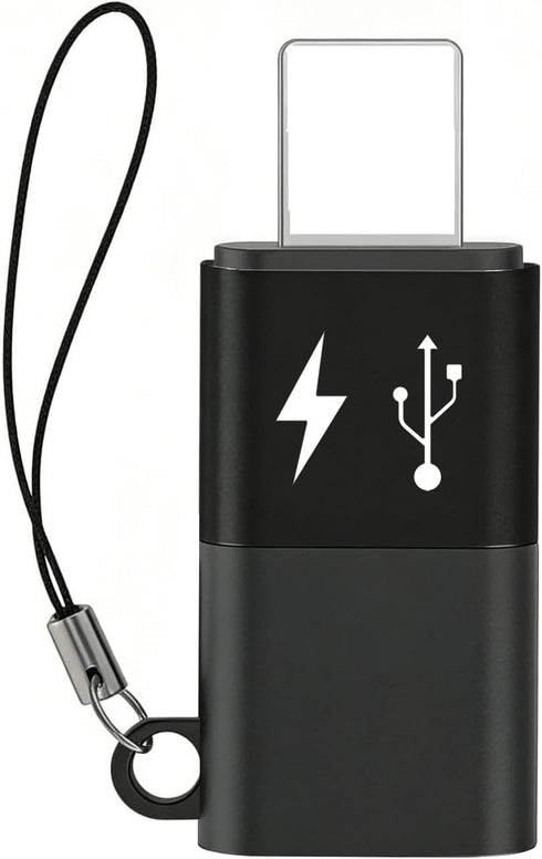 Littlefixer 14 13 12 11 (1) USB C to Lighting OTG Adapter for Connecting DJI Mic Mini and DJI Mic Series Receiver