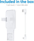Outlet Wall Mount for Blink Sync Module 2, Bracket Holder for Blink Outdoor Camera with Easy Mount Short Cable