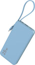 NOBIS 10000mAh 25W Fast Charging Portable Travel Power Bank with Built-in Cables &