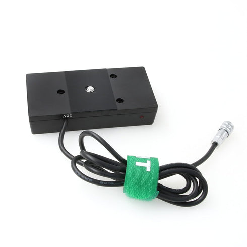 HangTon NP-F 970 Battery Plate for 12V Power to BMPCC 4K, 6K, 6K Pro for Blackmagic Pocket Cinema Camera
