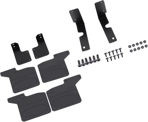 -4 1/10 Oumefar RC Car, Rubber and Metal Remote Control Car Upgrade Accessory Mud Flaps for Scale RC Accessories