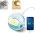 Cute 30W USB C Night Light Wall Charger Space Bot GaN Fast PD Charging Block - Touch Dimmable LED Lamp Power Adapter