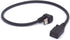 U Shaped Type C to Micro USB Cable, 180 Degree Angle USB-C Male to Micro USB Female Adapter for Charge and Sync (25cm)