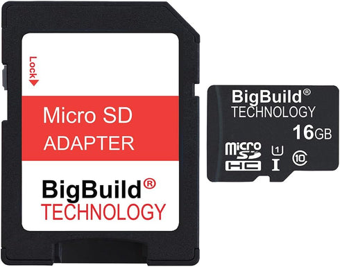 16GB Ultra Fast 80MB/s Micro SDHC Memory Card for Garmin Dezl LGV610, LGV710, Camper 795 Satellite Navigator