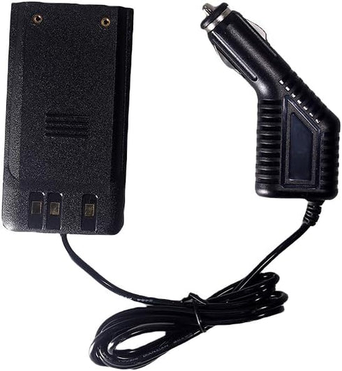 DM-1 DM-1701 Battery Eliminator Car Charger, 7.4V 2200mAh for DMR Walkie Talkie, Compatible with Digital Two Way Radio