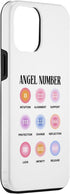Angel Number Astrology Case for iPhone 15 Pro Max, Spiritual Numerology Design
