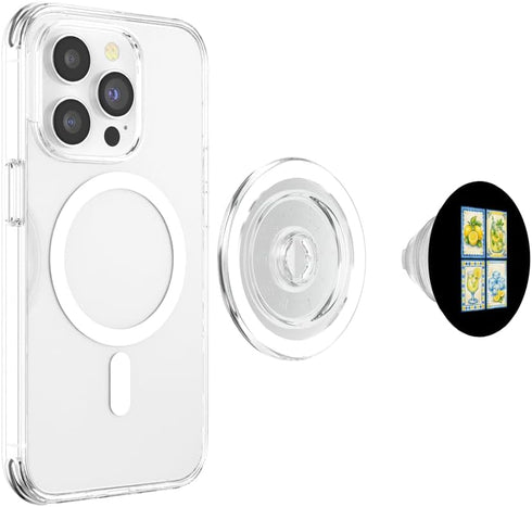 Lemon Juice Citrus Fruit Mediterranean Design Summer Watercolor Lemonade Lemon Citrus Aesthetic PopSockets PopGrip