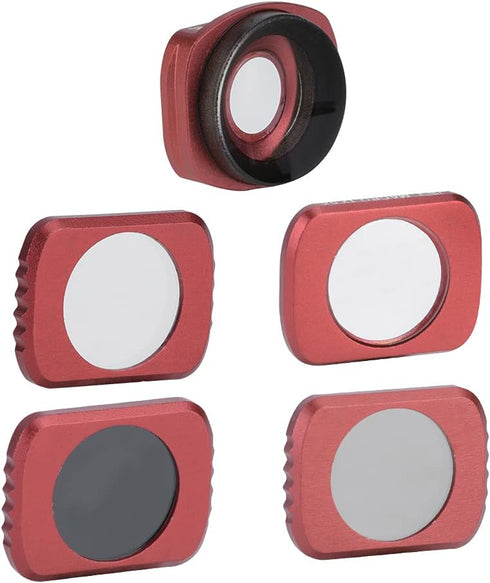 Wide Angle Filter for Pocket - 5pcs Wide Angle 12.5X Macro Star CPL ND16 Lens Filters Kit for Pocket