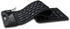 Adesso AKB-222UB - SlimTouch 222 Waterproof Flexible Keyboard for Windows 8/7/Vista/XP/2000, Compact Size, Black by Adesso