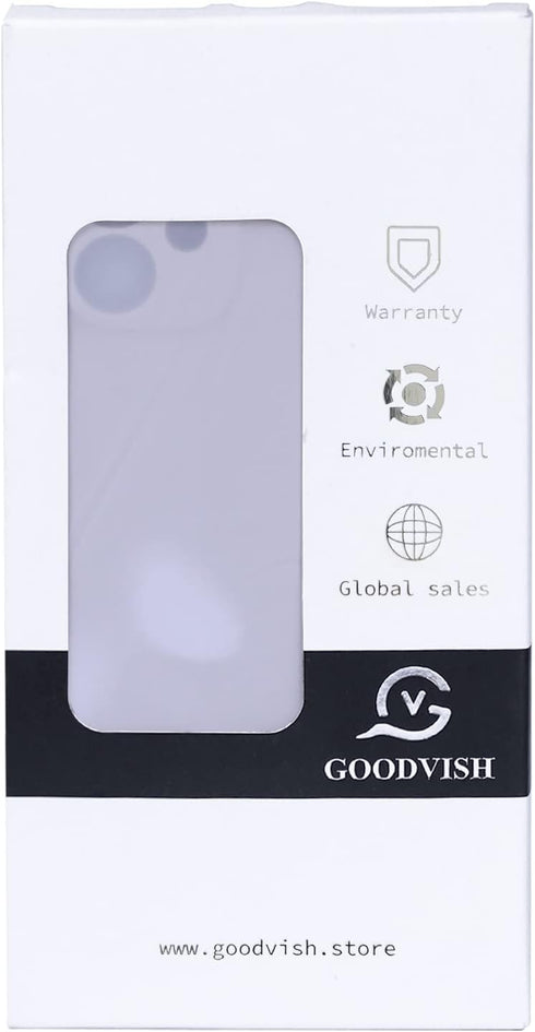 GOODVISH 3 in 1 Liquid Silicone Case for iPhone 14 (6.1") - Shockproof, Anti-Scratch, Upgraded Camera Protection, Blue