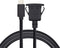 NFHK Waterproof Dustproof USB-C Type-C 10Gbps Extension Cable for Dashboard Panel, Flush Car Latch Mount