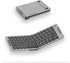 MP Mobile Pixels Foldable Bluetooth Keyboard, Rechargeable Ultra Slim Portable Wireless Keyboard for iOS, Android,