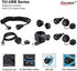 CNLINKO USB 3.0 Connector, Type A Female, Panel Mount Receptacles Socket with 40 inches Cable, IP67 Waterproof