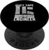 Duct Tape Engineer Funny Handyman Mechanic Humor Renovation PopSockets Standard PopGrip