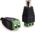 MOBOREST RCA Cable Audio Adapter - Phono RCA Male Plug to AV Screw Terminal Audio/Video Speaker Wire connectors