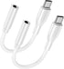 Pixel 9 USB Type C to 3.5mm Headphone Adapter for Google Pixel 9 Pro, iPhone 16/15, Samsung USB C to Aux Audio Jack
