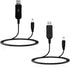 USB to 12V Adapter, 5V to 12V Step Up Power Supply Cable with DC Jack, Max Current 800mAh, 4.9ft