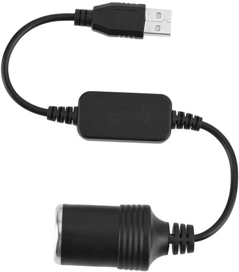 12V Car Cigarette Lighter Socket, Splitter Power Adapter USB Port for Cellphone, GPS, Dash Cam